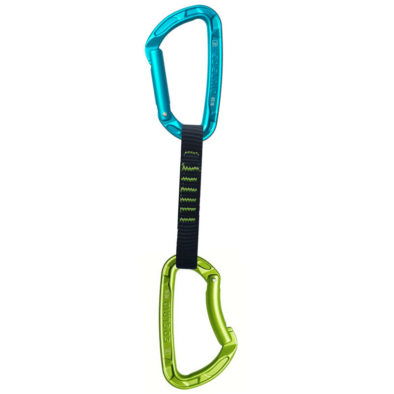 quickdraw EDELRID Pure Set II 10cm oasis-icemint